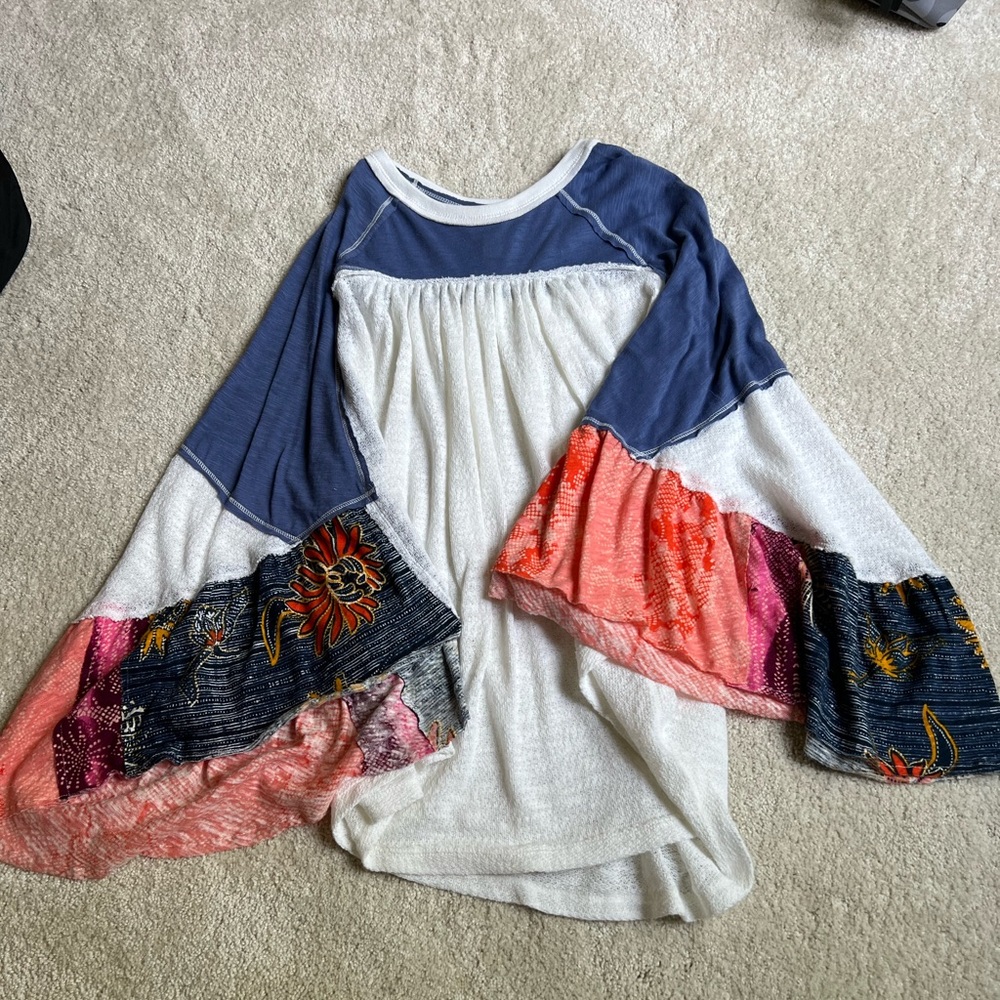 Free people patterned top - Picture 5 of 5